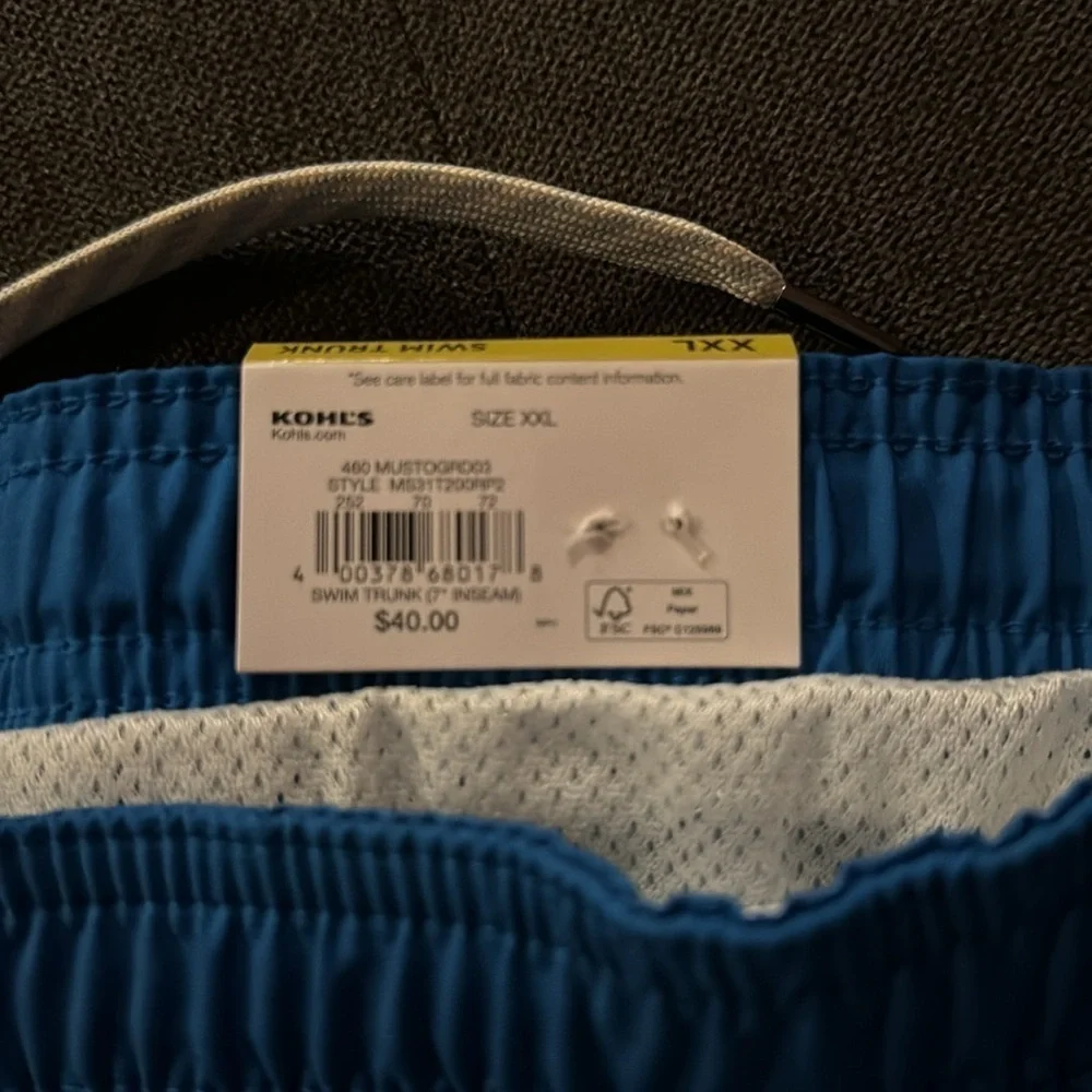 SONOMA SwimTrunks New With Tags XXL